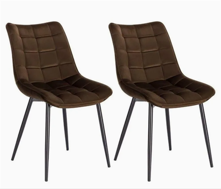 Elegant Soft Velvet Dining Chairs factory